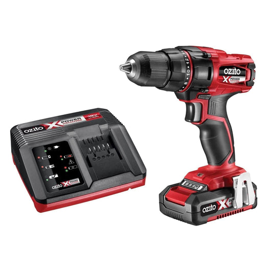 18v Cordless Drill Driver 1 x 2ah Li-ion & Fast Charger Kit PXDDK-200U NEW