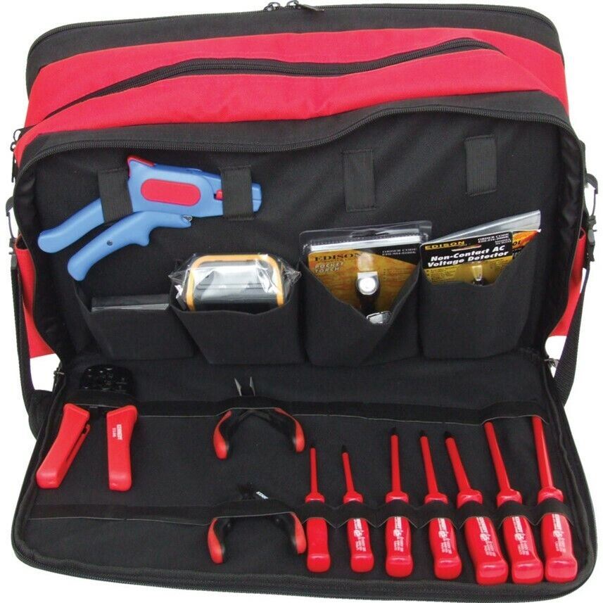 Kennedy-Pro Multi-purpose Tool & Laptop Bag For Electricians Plumbers Builders