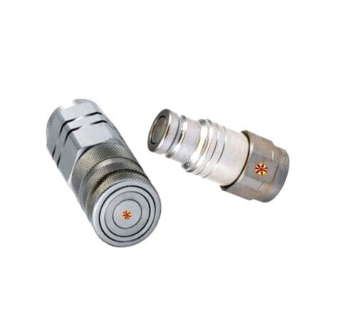 Flat Face Quick Release Hydraulic Coupling SET 1/2" BSP - Male & Female Couplers 1400878 1x82/83