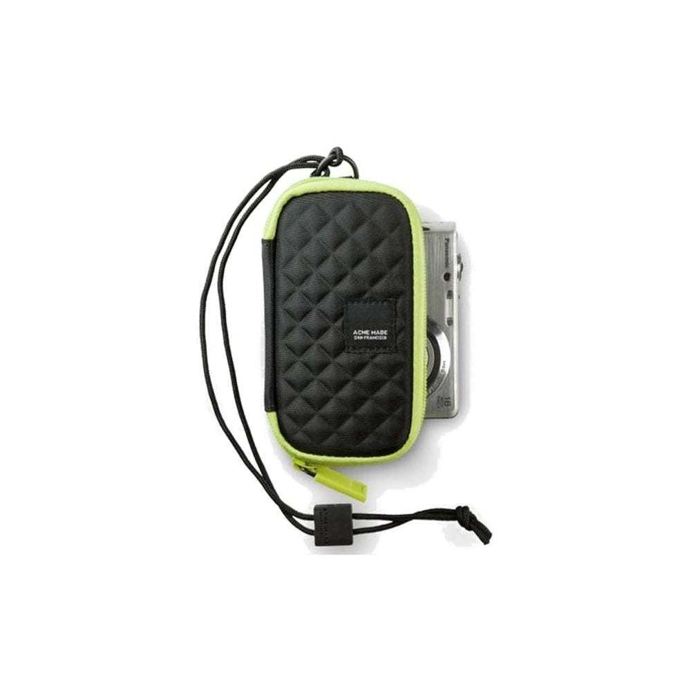 Compact Hard Shell Case Universal Holder Zip Up Bag Digital Camera Phone MP3 NEW Liquorice Lime