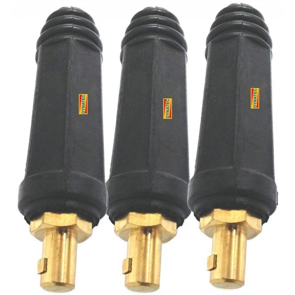 3 Male Welding Cable Dinze Type Plug SK 16mm To 25mm Connector Dinze NEW