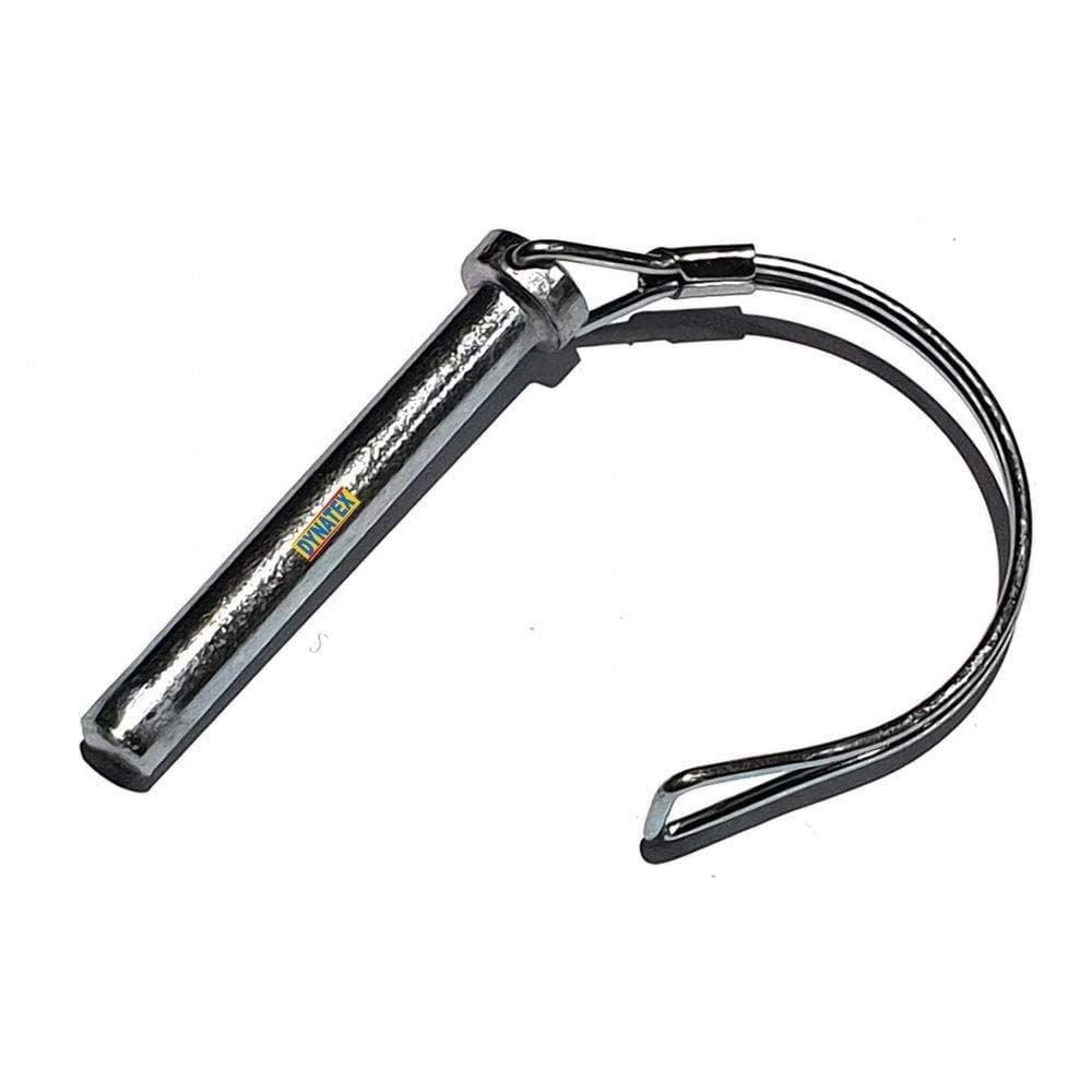 2 Rotovator Clip 5/16 (8MM) x 68mm Long Retaining Lock Pin Trailer D Clip Round Locking