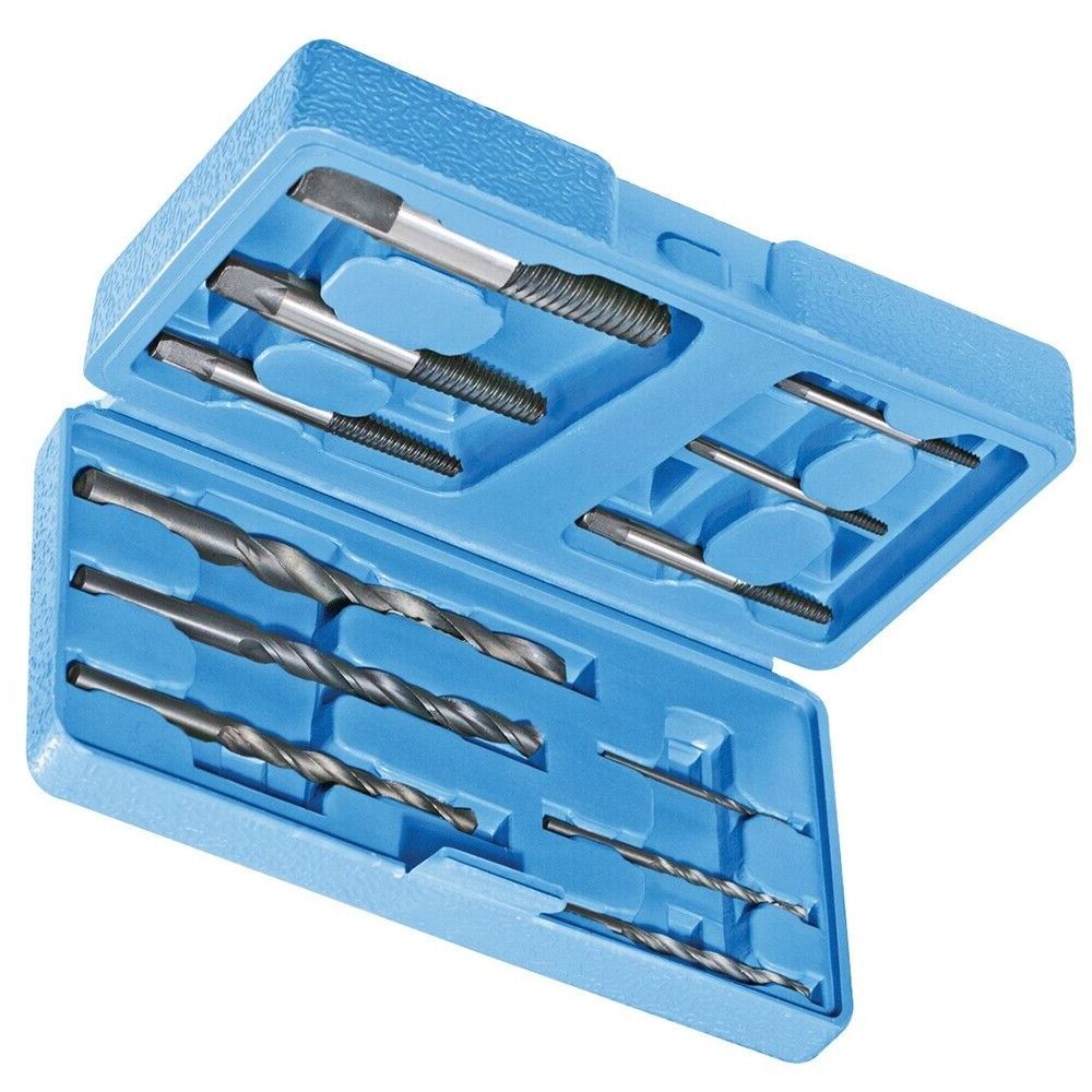 Damaged Broken Screw Remover Stud Extractor Set Puller Tool Easy Out Set 12Piece