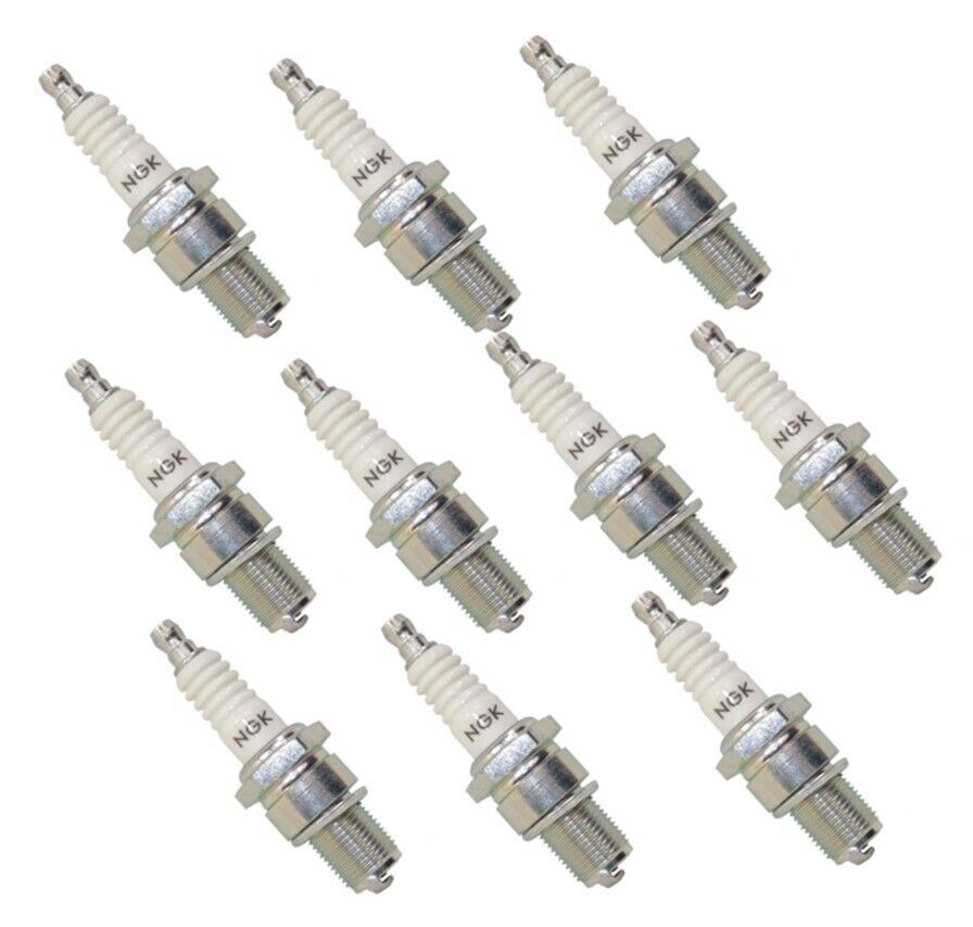 Spark Plug NGK BPR6ES 10 Pack 7822 Fits Honda GX140 GX160 Rover SPI & MPI 1275 F