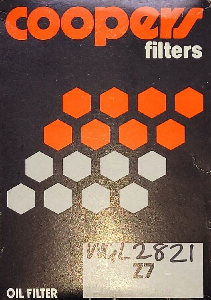 Oil Filter Coopers Z7 Fits Fram PH2821A Woodgate WGL2821, Baldwin BT216 Lube Oil