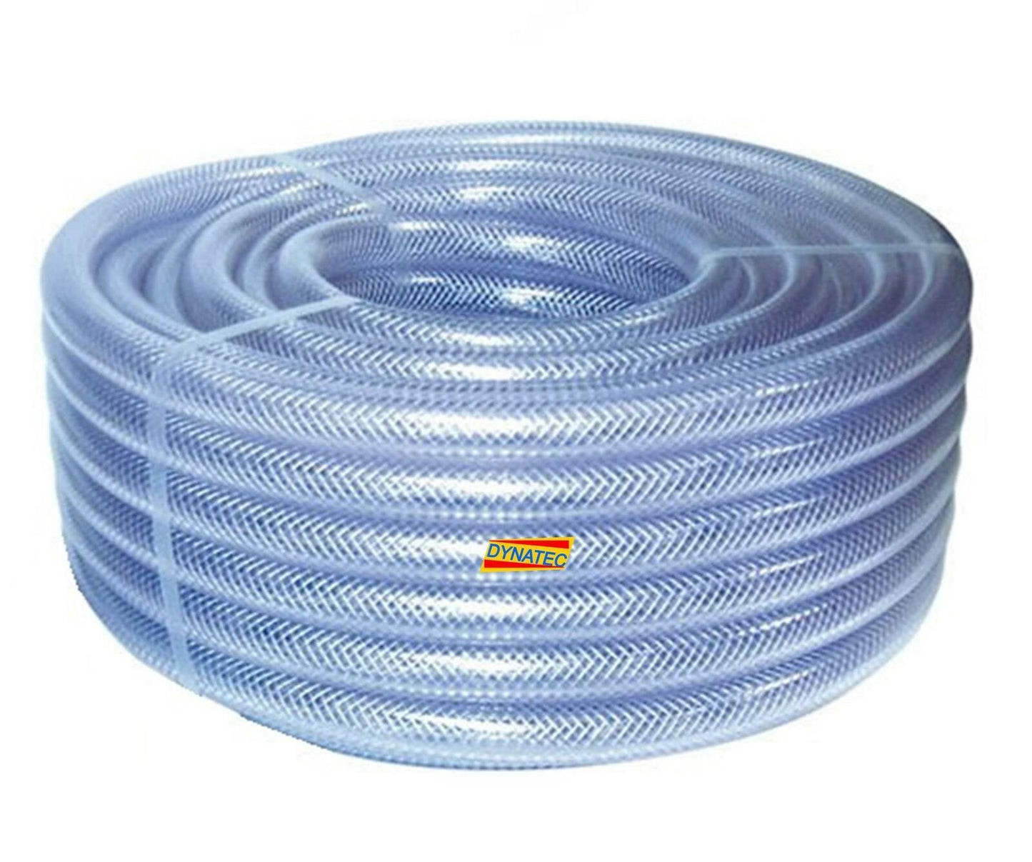 3/8" Dump-hose Powerflush 10mm Powerflushing Clear Braided Water Compressor NEW