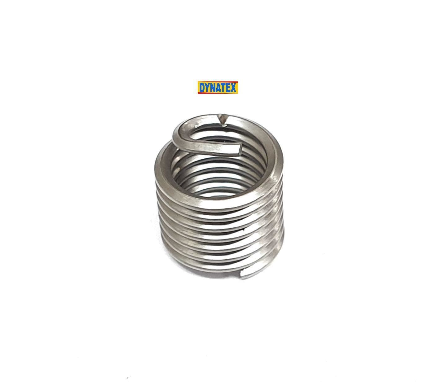 Industrial M6 6mm x 1.0mm x 1.5D  Helicoil Thread Repair Insert