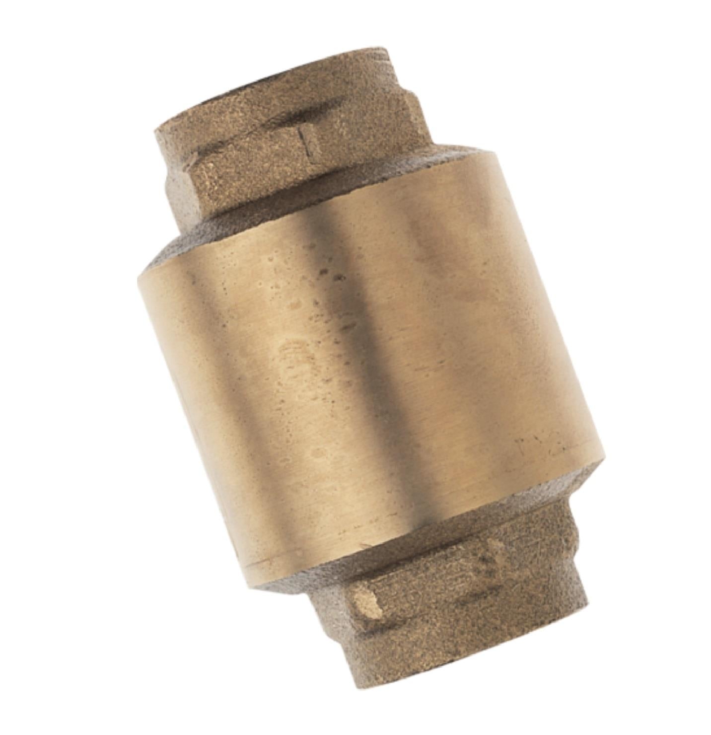 1" Brass Check Valve Only Non-return Oil Fuel Water BSP Female Thread For Pump Hose DX/1402143 NEW