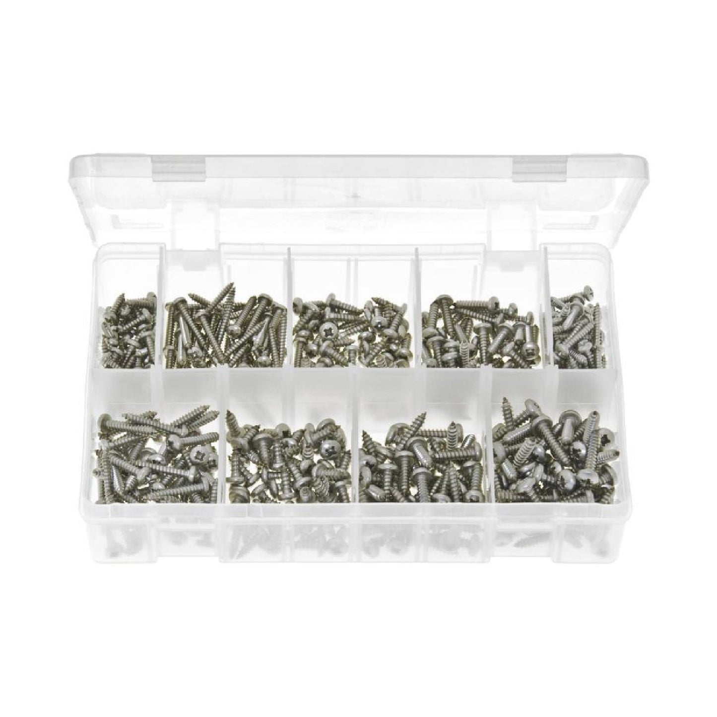 Genuine 1x 450 Piece Assorted Self-Tappers A2 S/S Pan Pozi Set - Part Number