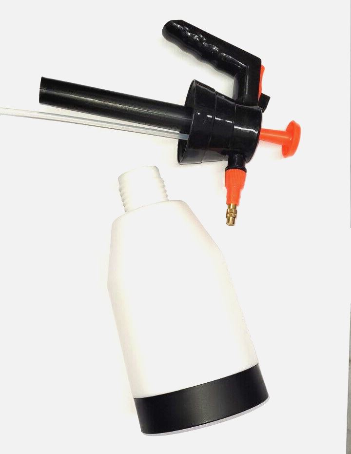 Pressure Sprayer 1.5L Cleaner Dispenser Pump Solvent Weed Plant Spray Chemical