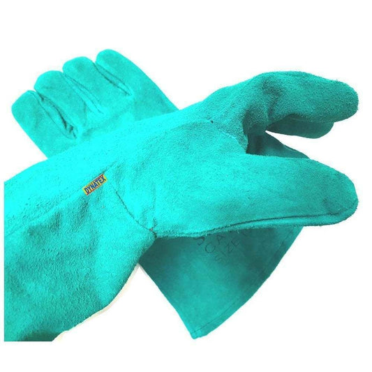 2 Log Fire Wood Burner Glove Stove Welders Gauntlet HiHeat Gloves Welding Gloves