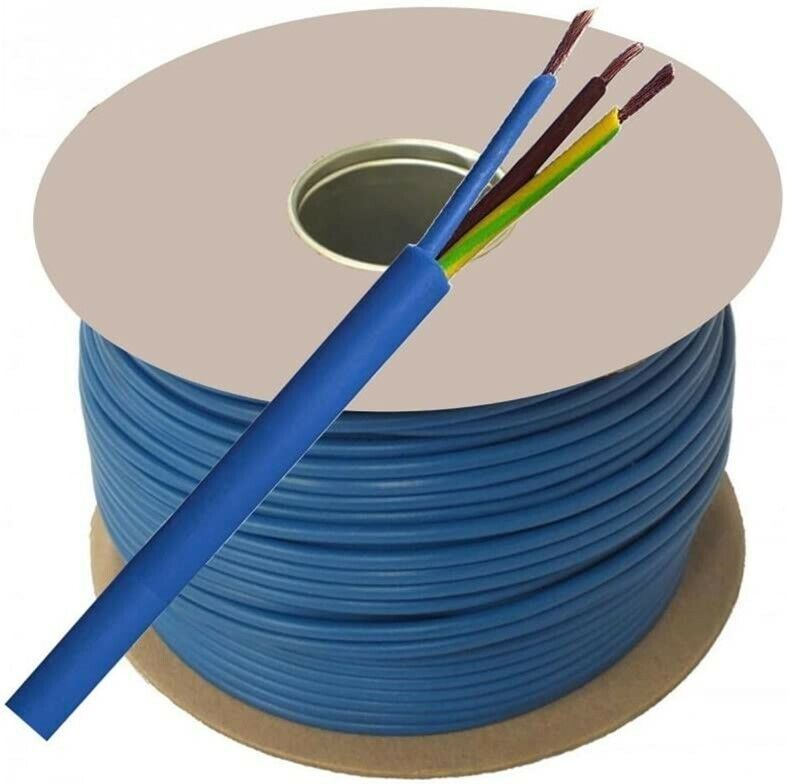 Arctic Cable Blue 2.5mm 3183A 3 Core 240V Caravan Camping Artic 240 Volt 230 3001412