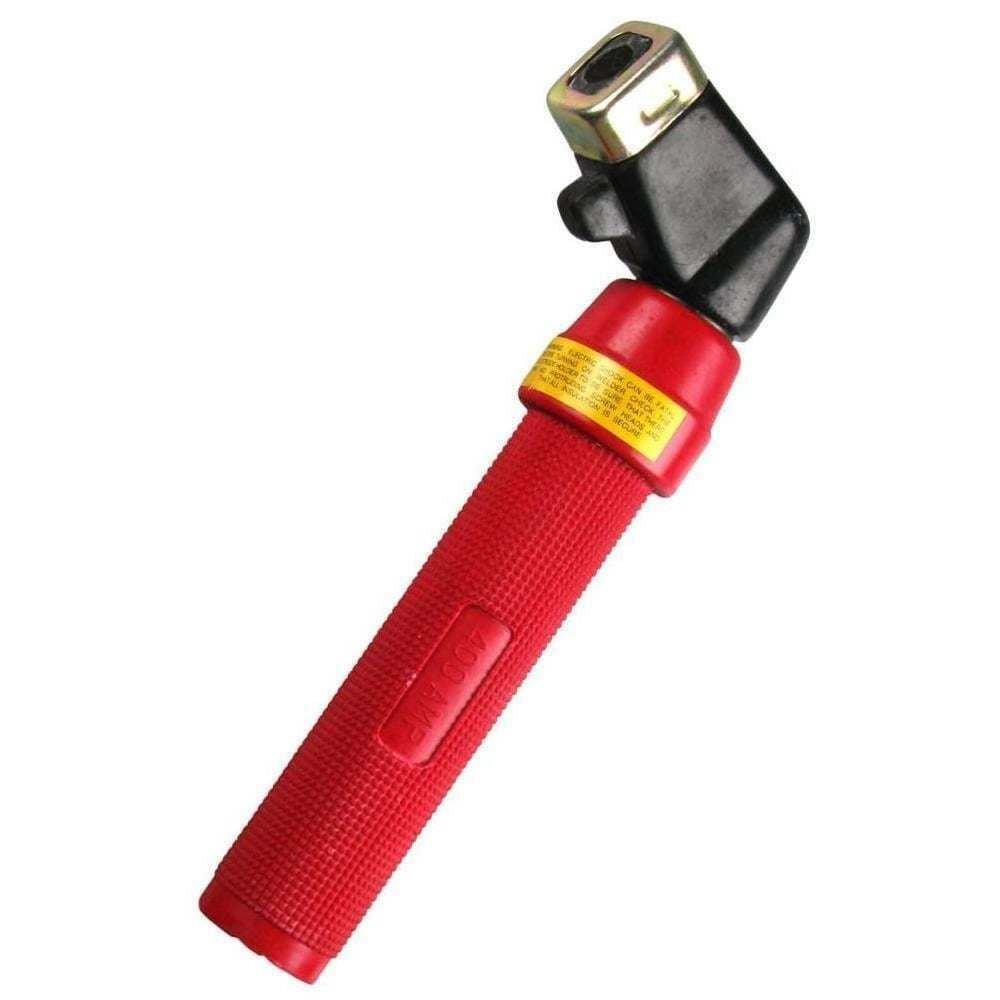 Electrode Holder Welding Torch 400A Red Twist Grip for Arc Rod 400 Amp Stick NEW