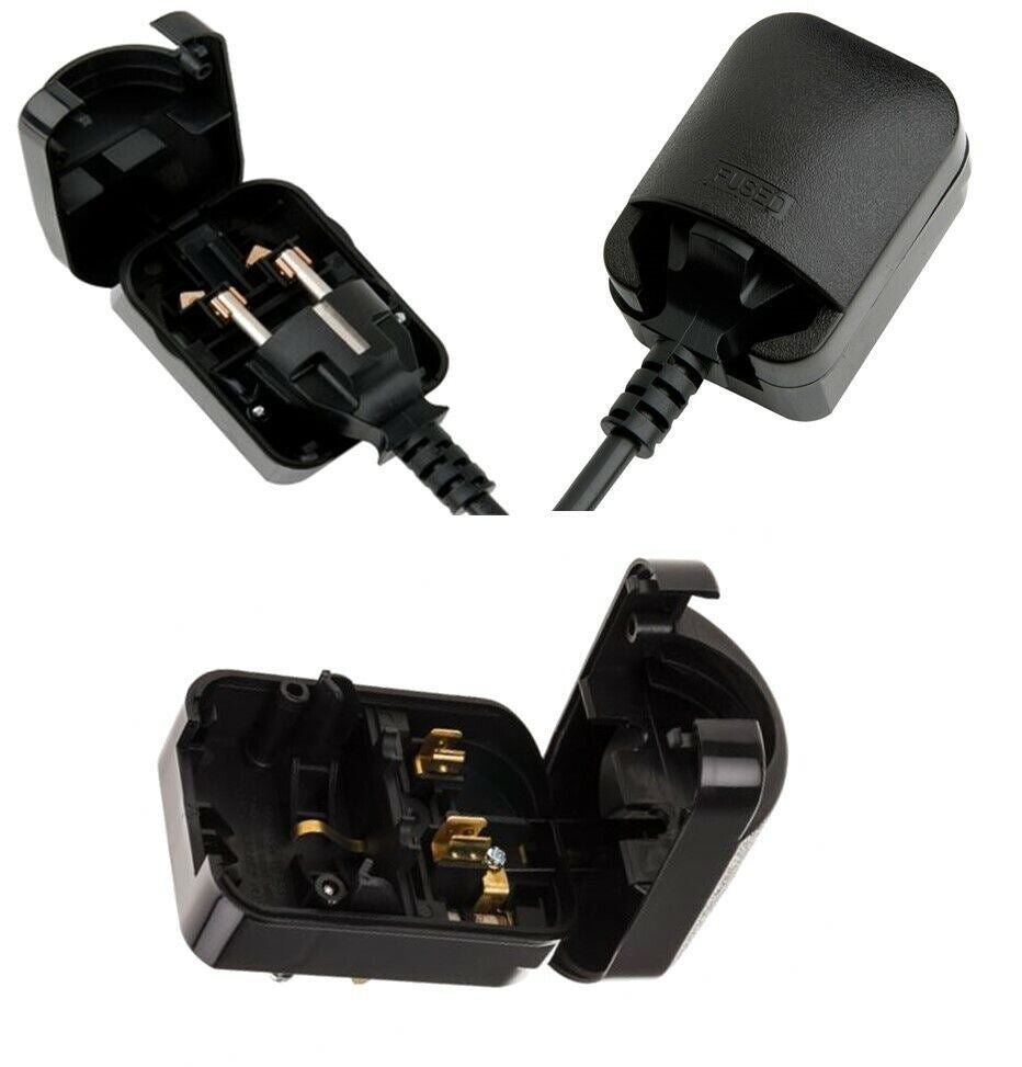 Visua Schuko Adapter European to UK Plug Adapter BSI approved and RoHS compliant