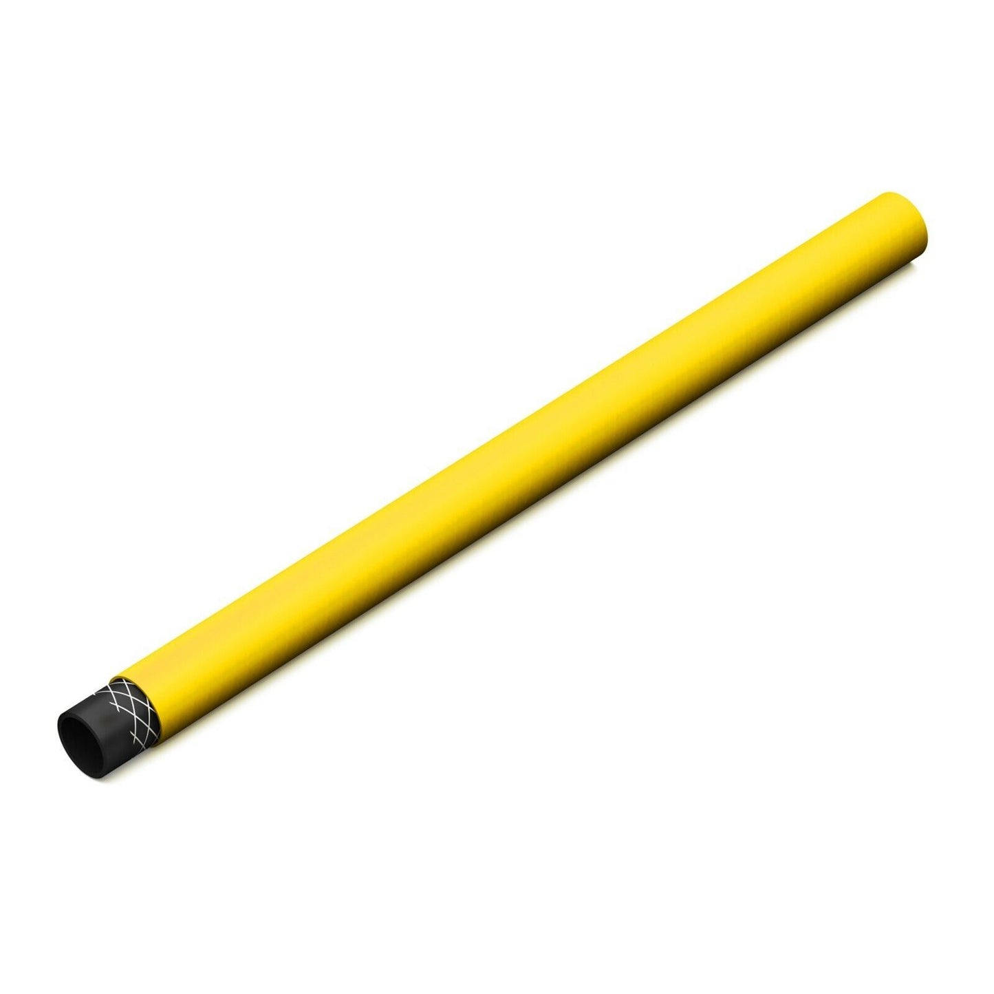 Yellow Garden Hose Pipe - 15 Metre Reinforced Anti-kink Water Hosepipe Watering