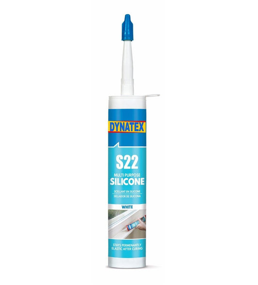 Bathroom Kitchen Waterproof Silicone Sealant White High Mould Resistant 280ml