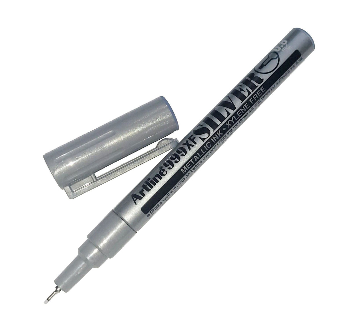 Artline 999XF Extra Fine Silver Metallic Paint Marker Pen  0.8mm