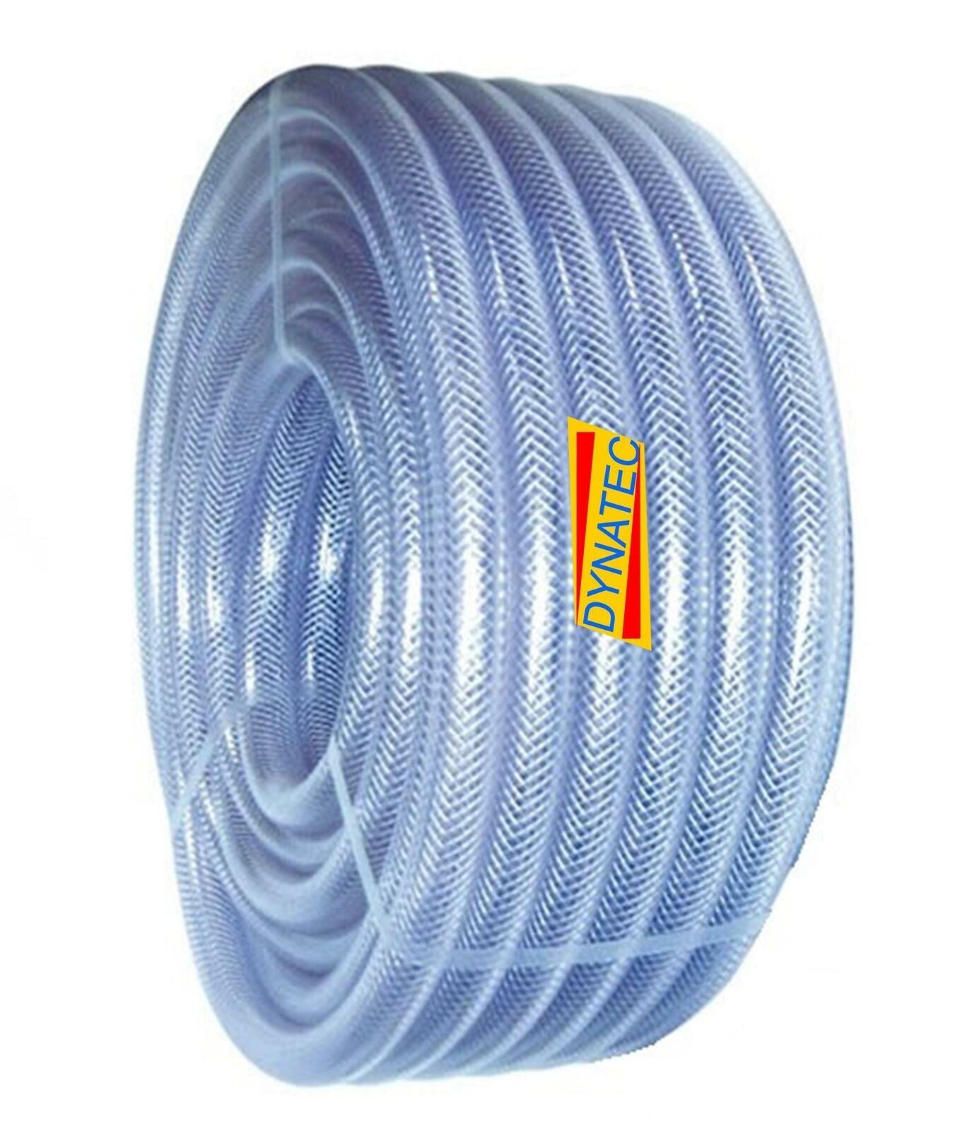 3/8" Dump-hose Powerflush 10mm Powerflushing Clear Braided Water Compressor NEW