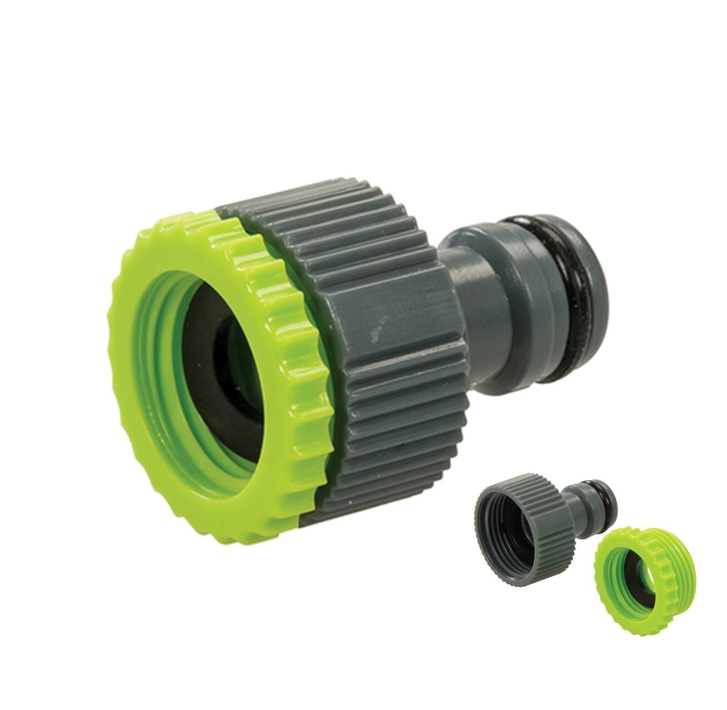 Garden Hose Tap Connector 1/2" & 3/4" Female Thread Adaptor Quick Click Pipe NEW