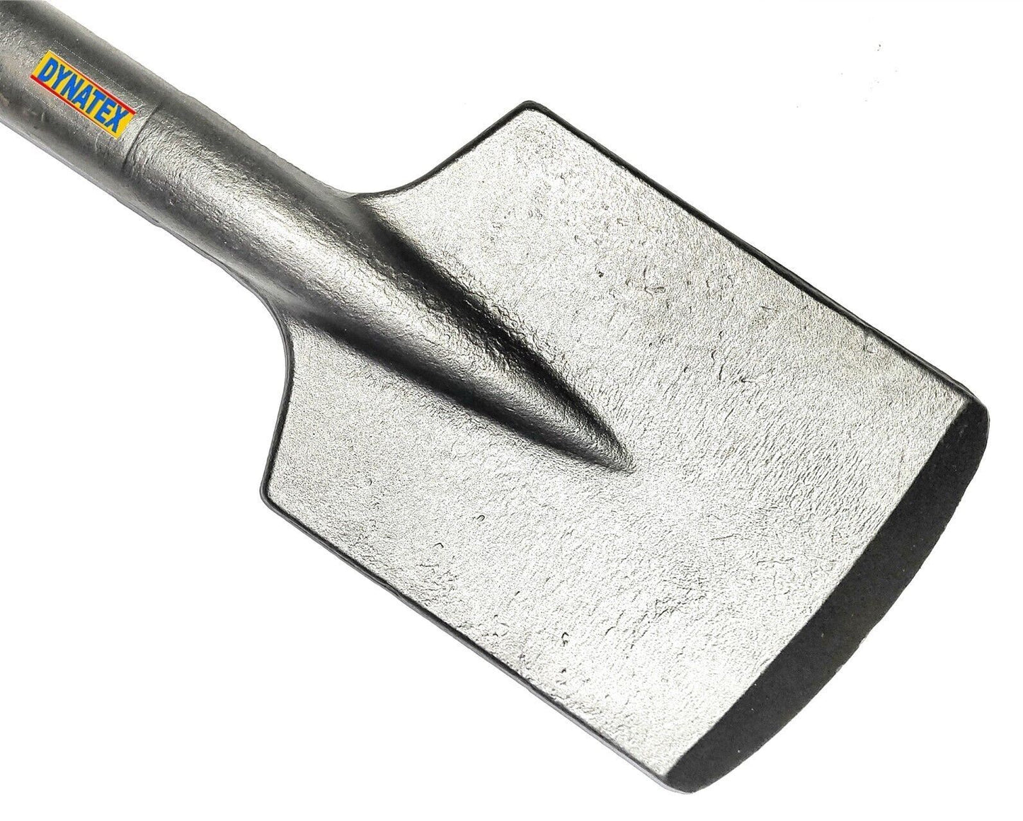 1 1/4" Clay Spade Breaker 140mm Wide Steel Demolition 32mm Hex Shank Hydraulic Air DX/2101073