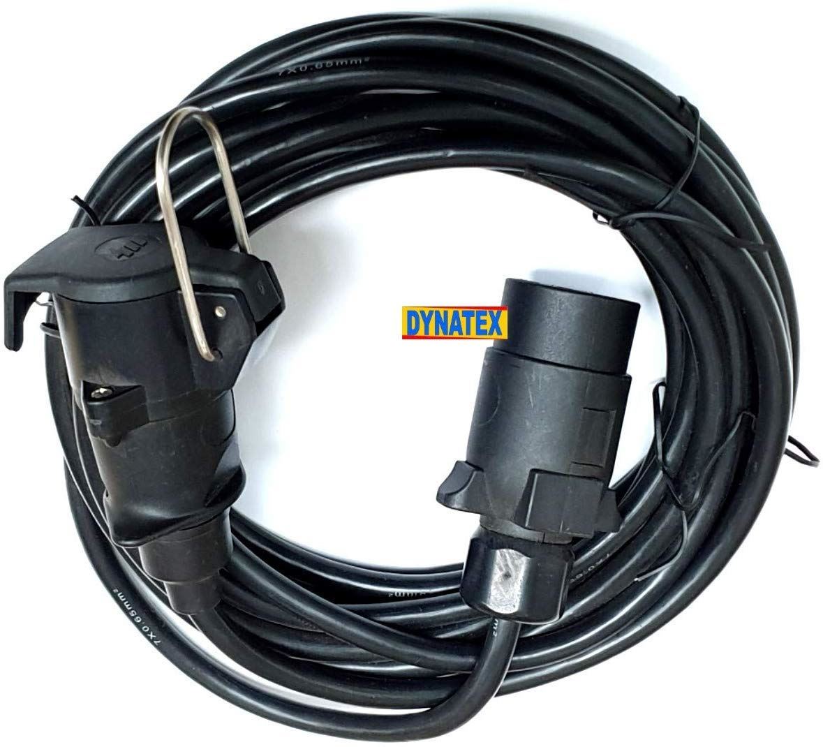 Trailer Light Board Extension Cable Lead 7 Pin Plug & Socket Caravan Towing 3M DX/9001401 26.5020