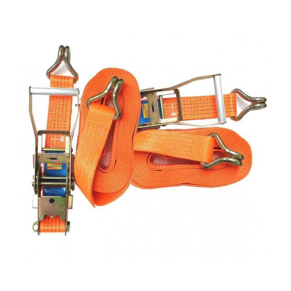 2 Ratchet Tie Down Strap 1.5 Tonne Heavy Duty 8 M Metre X 25mm Trailer DX/9002001X2