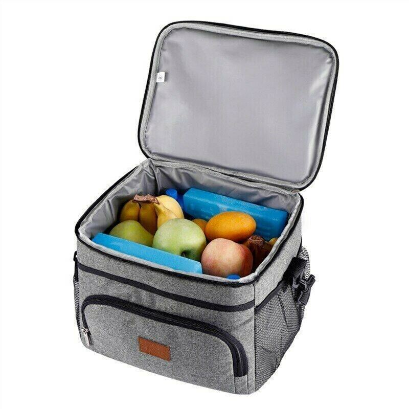 Cooler Bag 15L Insulated Thermal Camping Picnic Beach Festival Box 15 Litre Zip