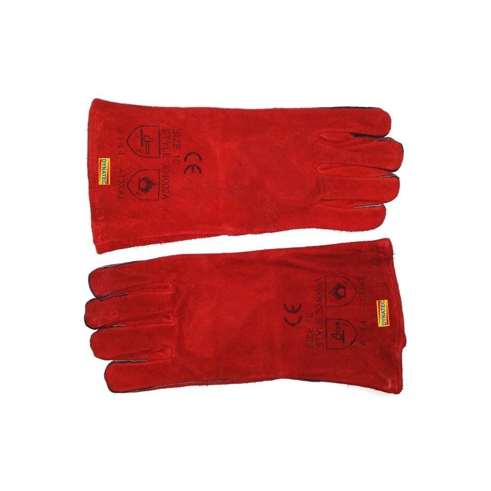 5 Log Fire Wood Burner Glove Stove Welders Gauntlet 1 Pairs Hi Heat Gloves Welding Red DX/4001147 1948X5