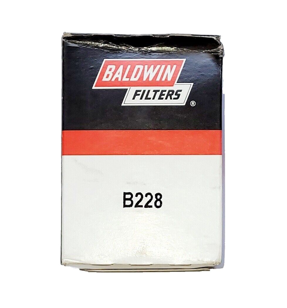 Oil Filter Baldwin B228 Lube Genuine Fits Deutz 1163420, GMC 6696776 Atlas Copco