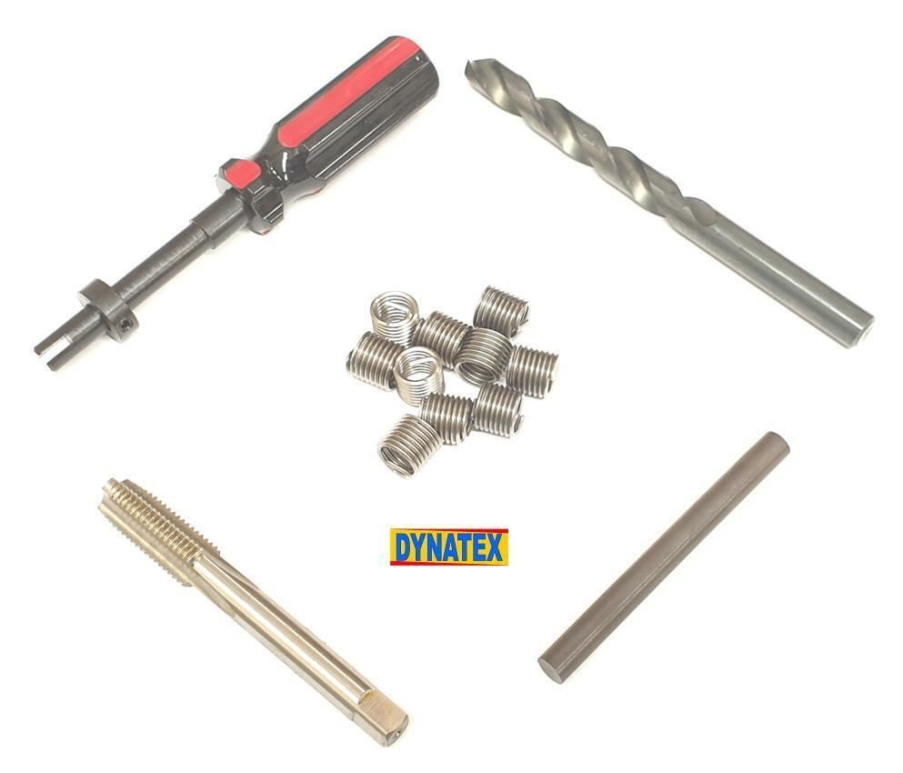 Industrial M12 x 1.75mm Helicoil Thread Repair Kit & Insert In Case