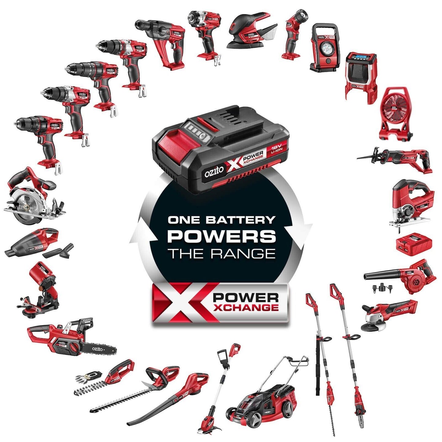 18v Cordless Drill Driver 1 x 2ah Li-ion & Fast Charger Kit PXDDK-200U NEW