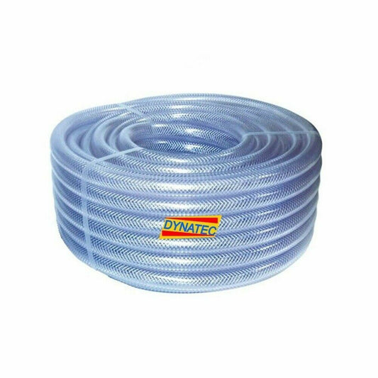 3/4" Clear Braided Hose 19mm Powerflushing Clear Braided Water Compressor NEW