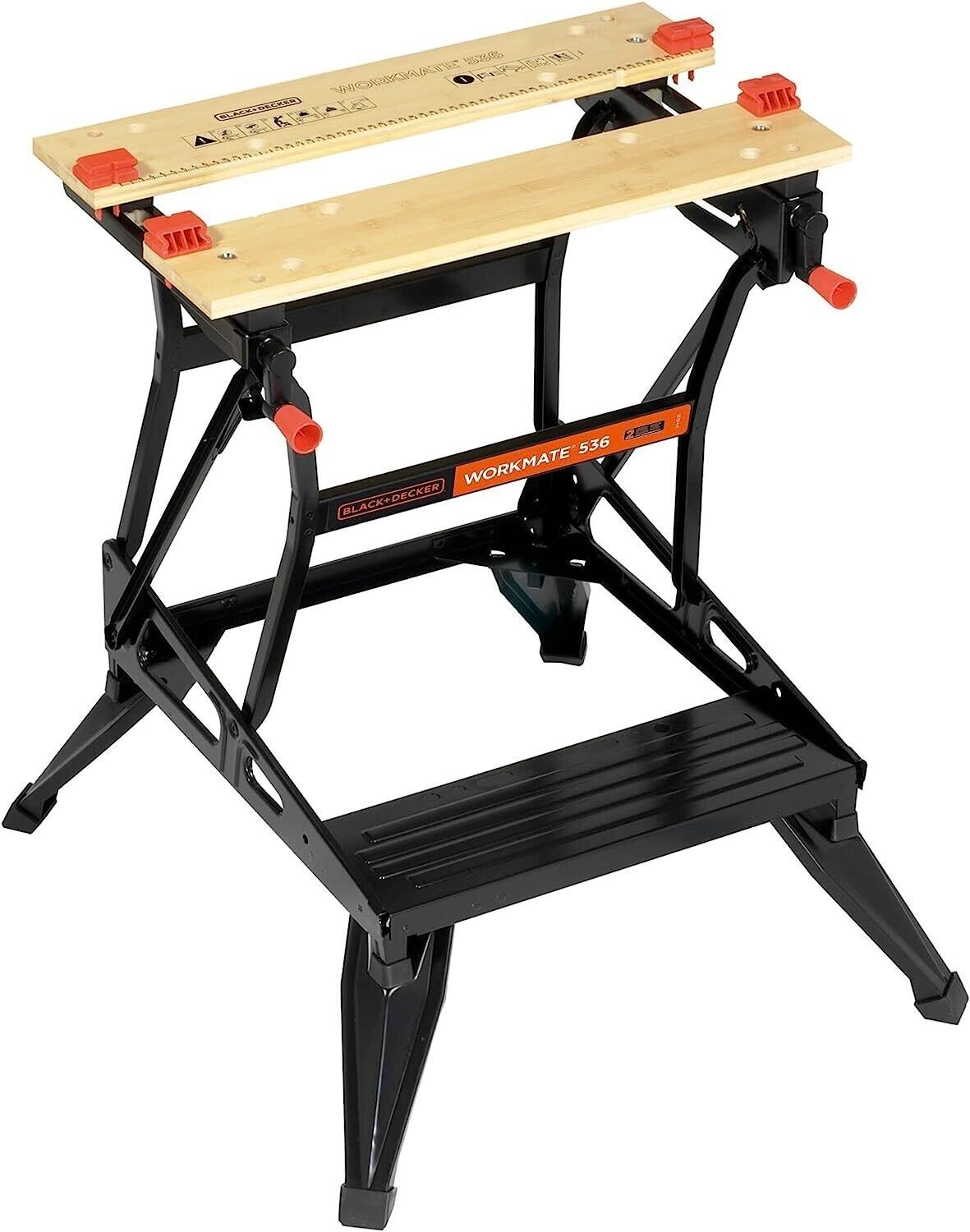 Black & Decker WM536 Dual Height Folding Work Bench WM536-XJ Workmate Vice NEW