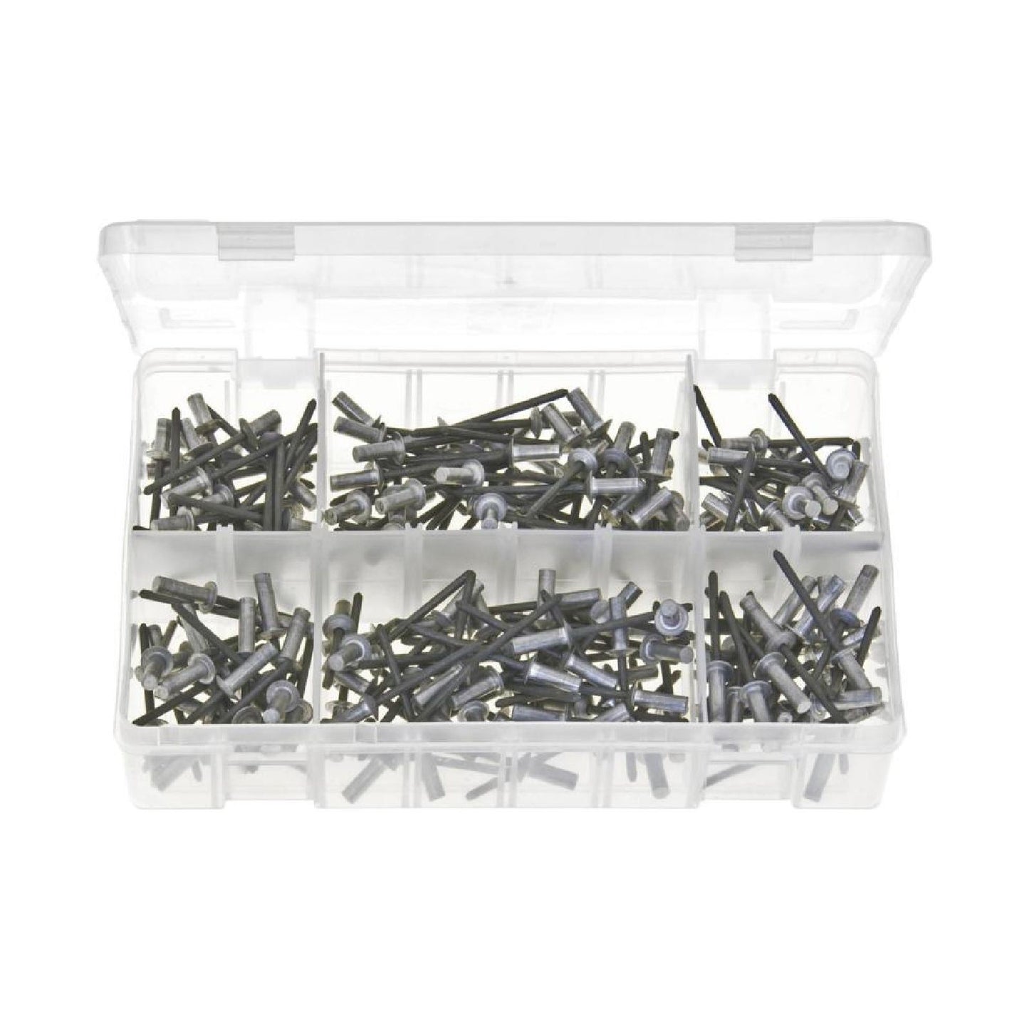 Genuine 1x 200 Piece Assorted Rivets Sealed Aluminium Set - Part Number AB146