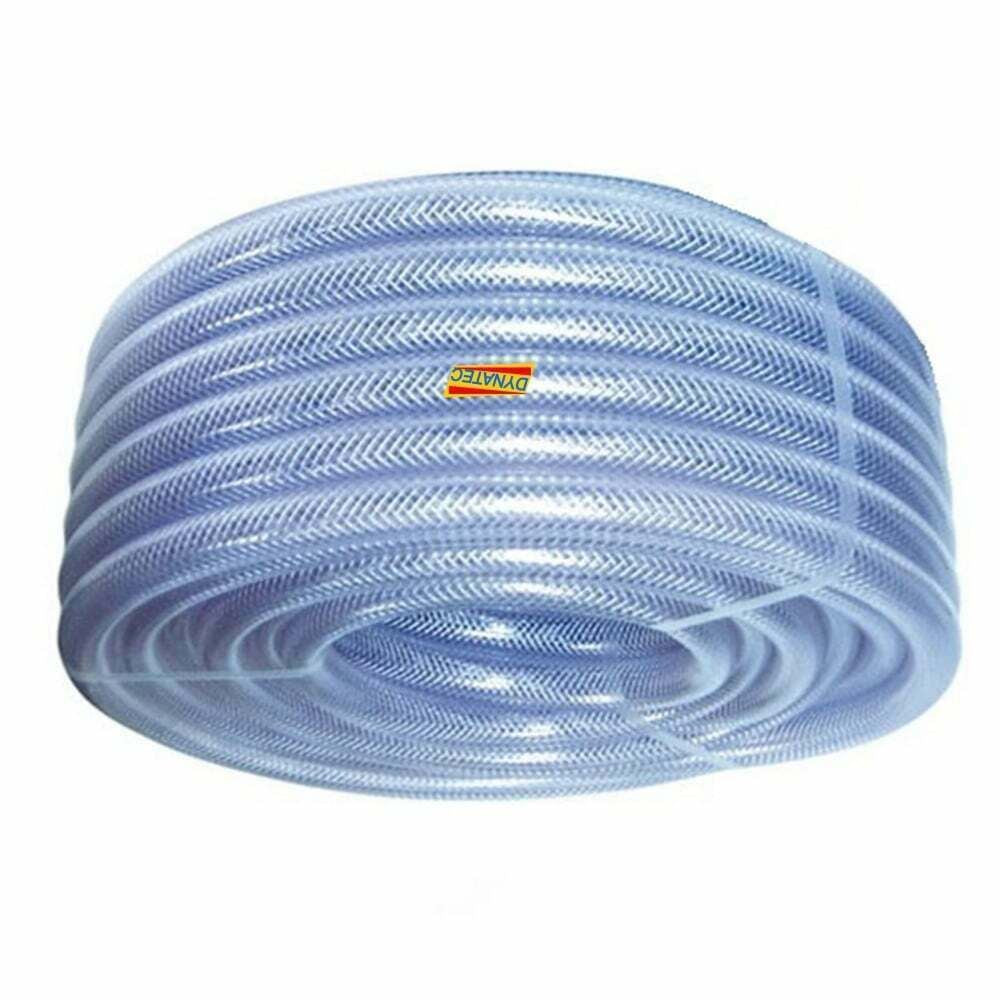 5/16" Dump-hose Powerflush 8mm Powerflushing Clear Braided Water Compressor Air