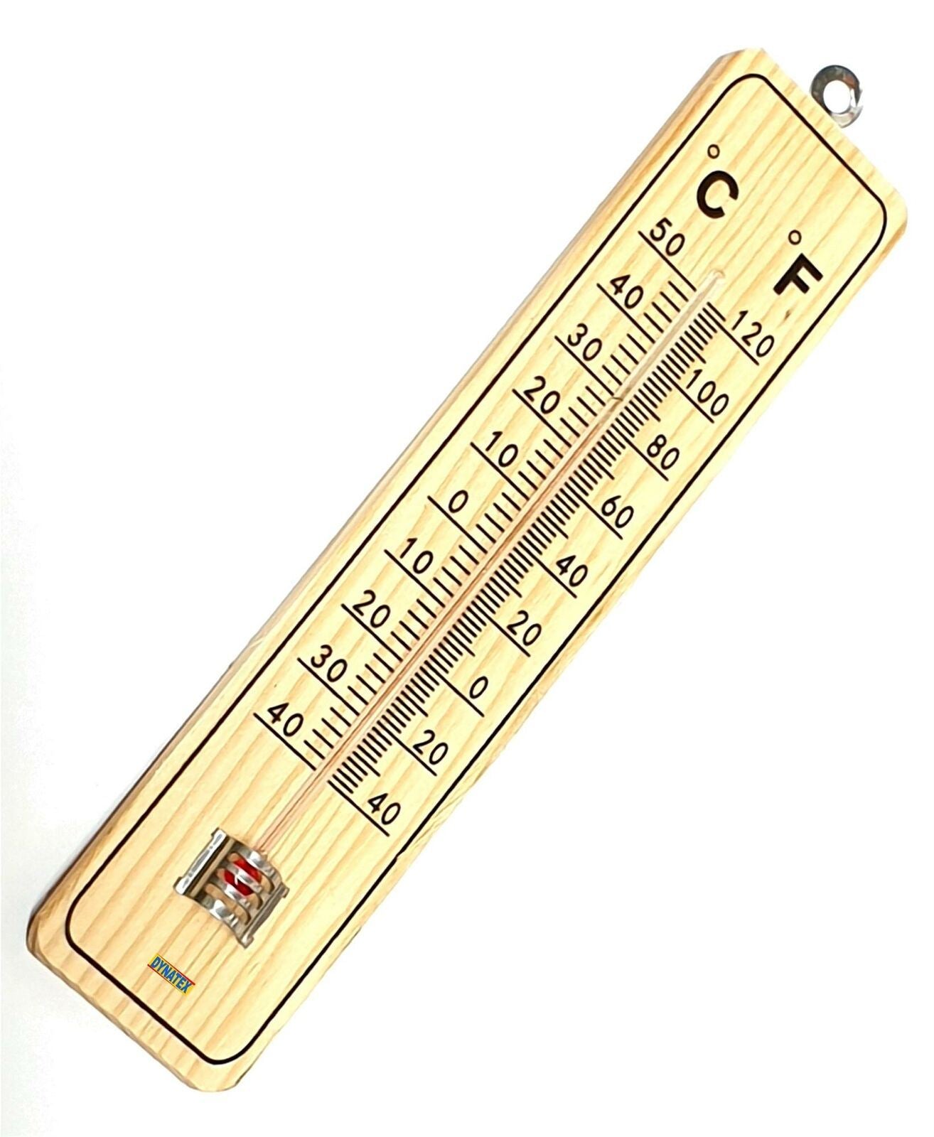 Wooden Garden Thermometer Wall Mount C Degrees Greenhouse Outdoor Indoor NEW