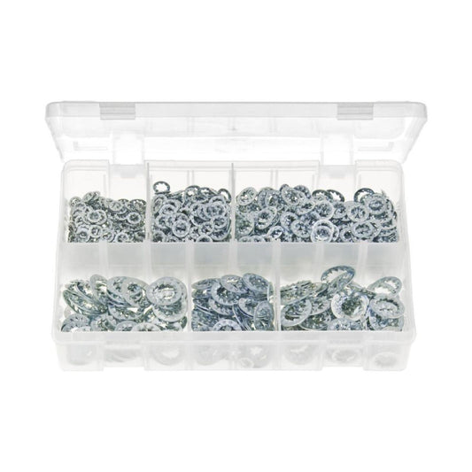 Genuine 1x Assorted Lock Washers Serrated Internal DIY Accessories Workshop T.