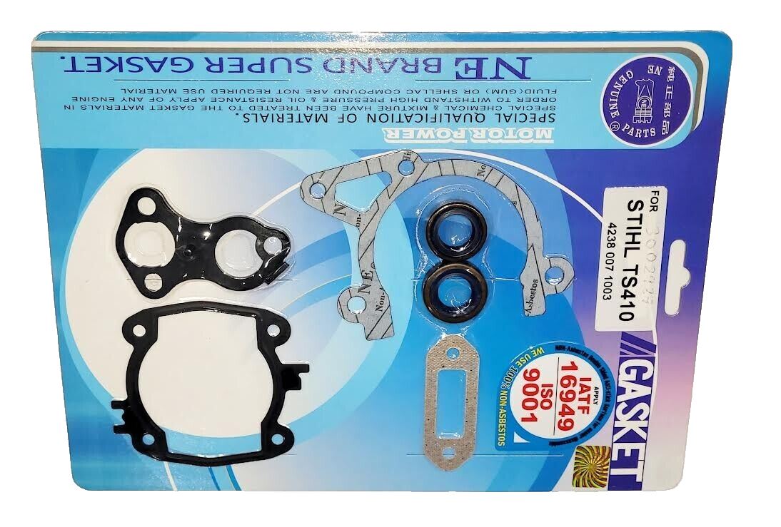 Gasket Set Fits Stihl TS410 Disc Cutter 4238 007 1003 TS420 Engine Kit & Seals