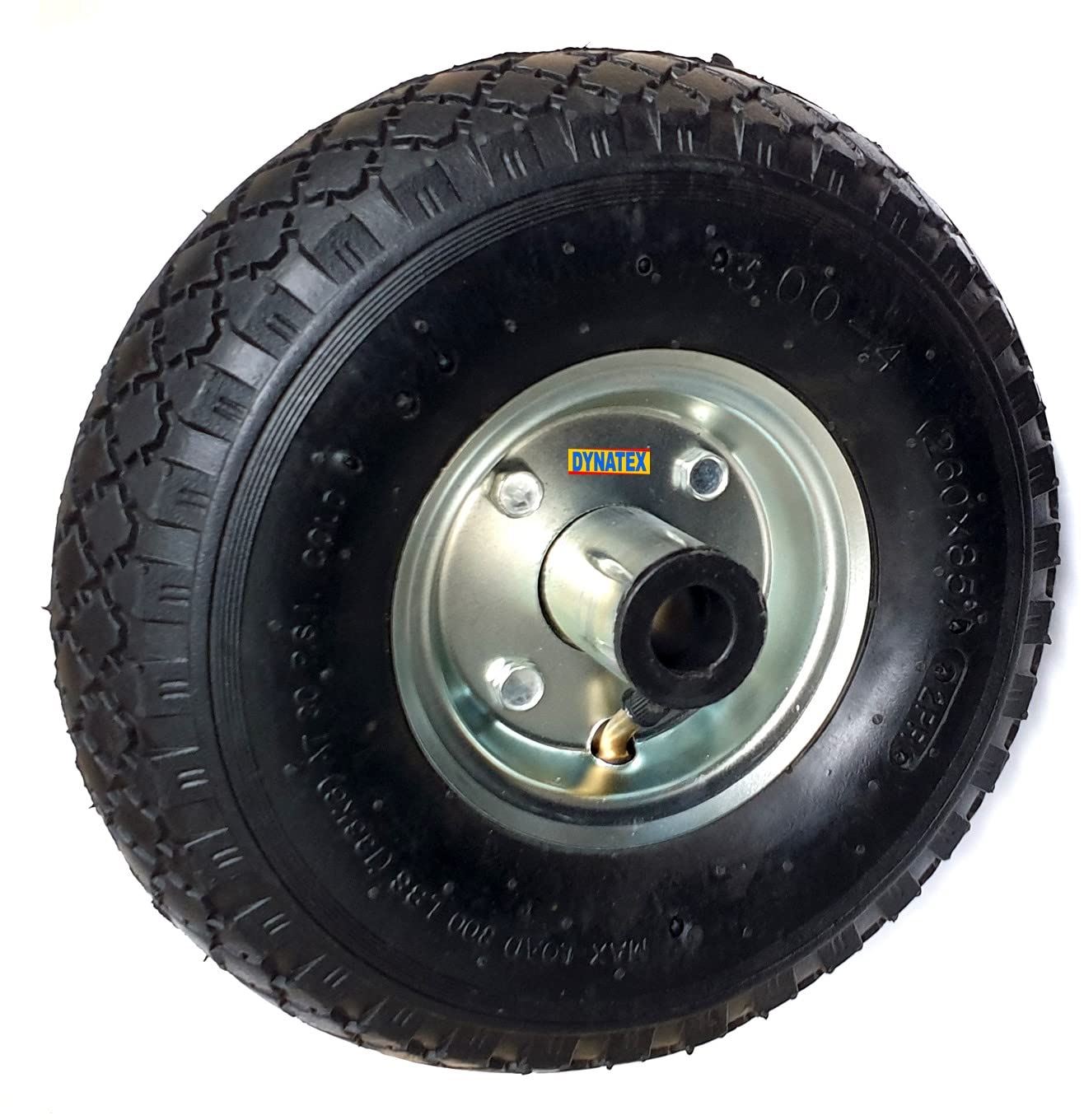 Jockey Wheel Smooth Leg Pneumatic Tyre For Caravan Trailer 20mm Bore Bradley Maypole DX/9001365