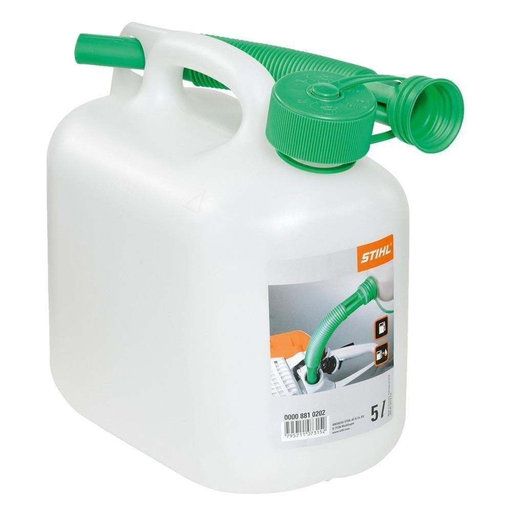 5 Litre & 3L Combination Petrol Fuel Cap For STIHL 2 Stroke Can Child Safety NEW