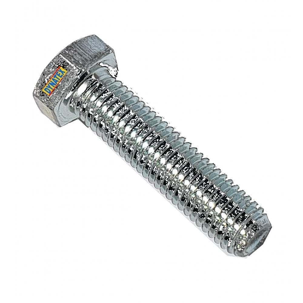 Set Screw Bolt Zinc Plated Hex Head Fully Threaded Hexagon M10X35 ZP200