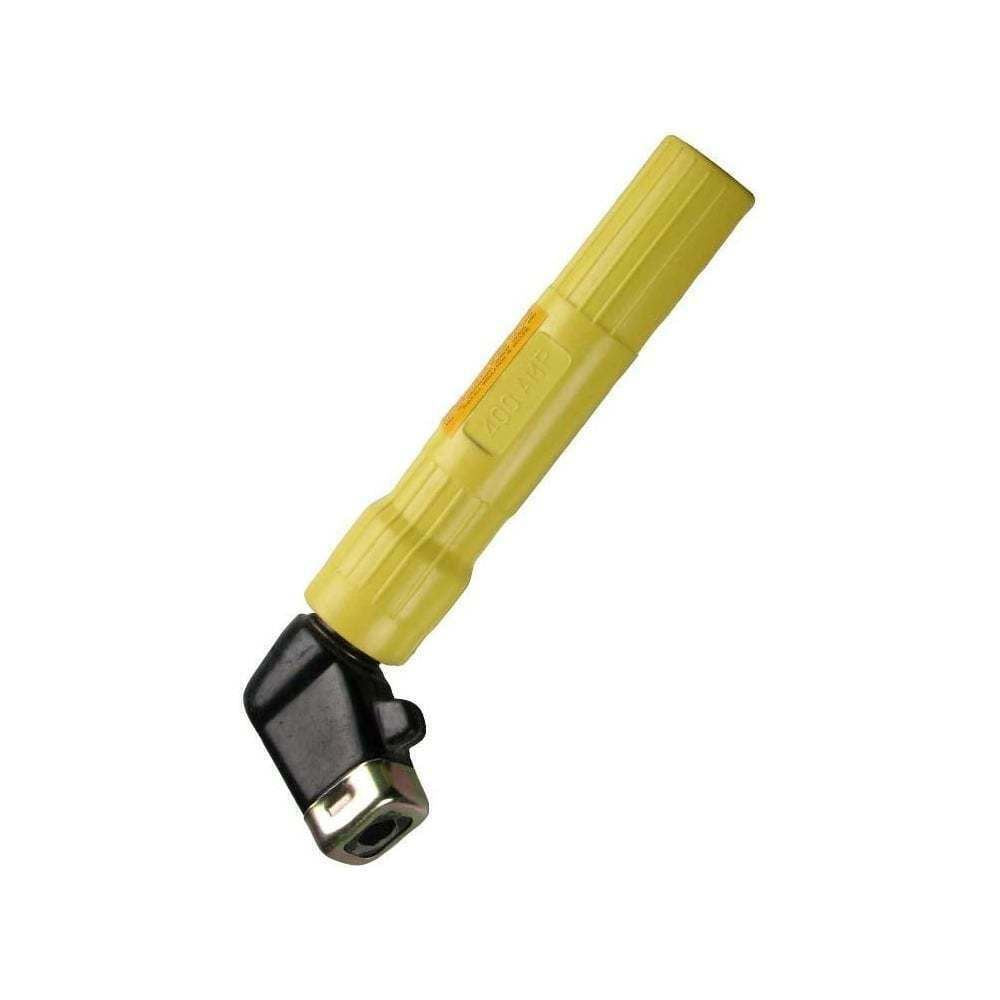 Electrode Holder Welding Torch 400A Yellow Twist Grip for Arc Rod 400 Amp Stick