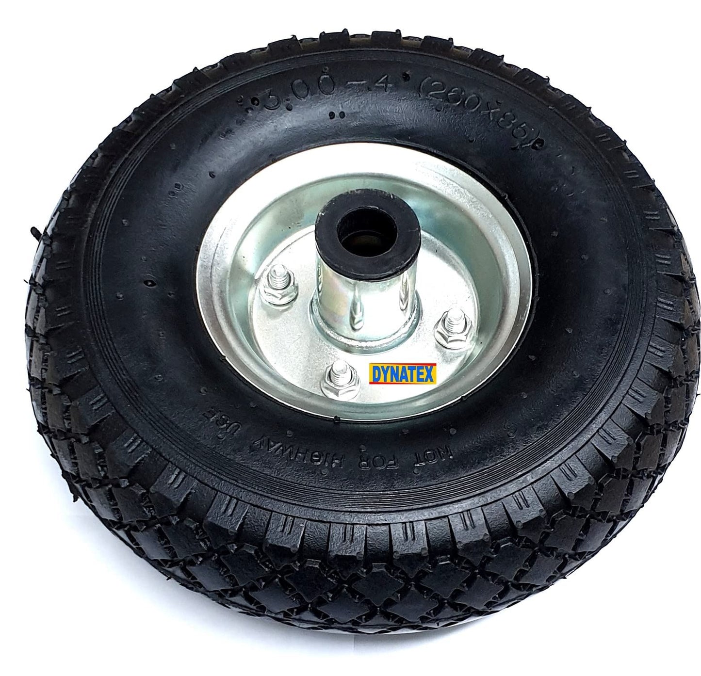 Jockey Wheel Smooth Leg Pneumatic Tyre For Caravan Trailer 20mm Bore Bradley Maypole DX/9001365