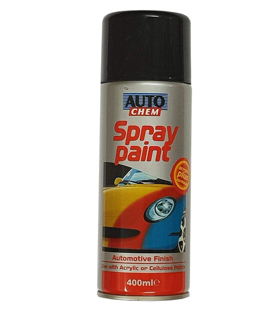 Black Gloss Spray Paint Aerosol Can For Acrylic 500ml Consumable Automotive DX/7001209 GBP5A