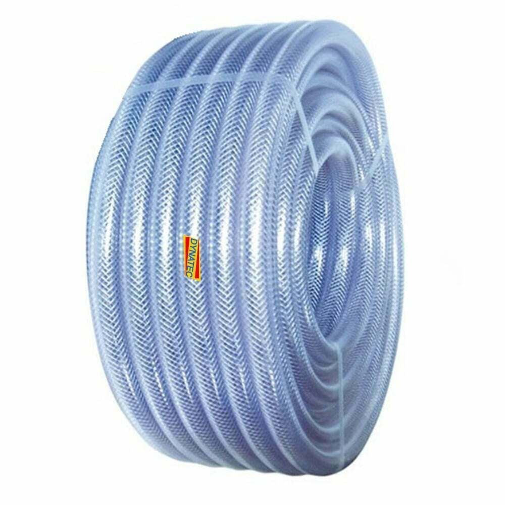 5/16" Dump-hose Powerflush 8mm Powerflushing Clear Braided Water Compressor Air