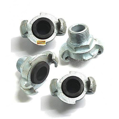 4 Compressor Hose 3/4" Male Quick Release QR Claw Coupling Plant Site NEW DX/2001376 Q3DLP34 X 4