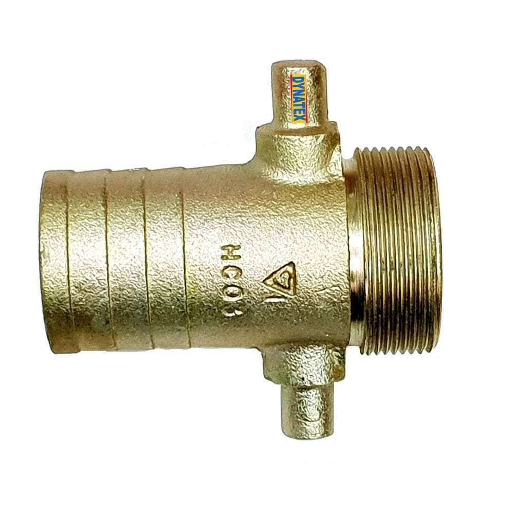 Water Coupling Male BSP 3" BSP Thread X 3" Tail (75mm) Air Oil Brass Finish