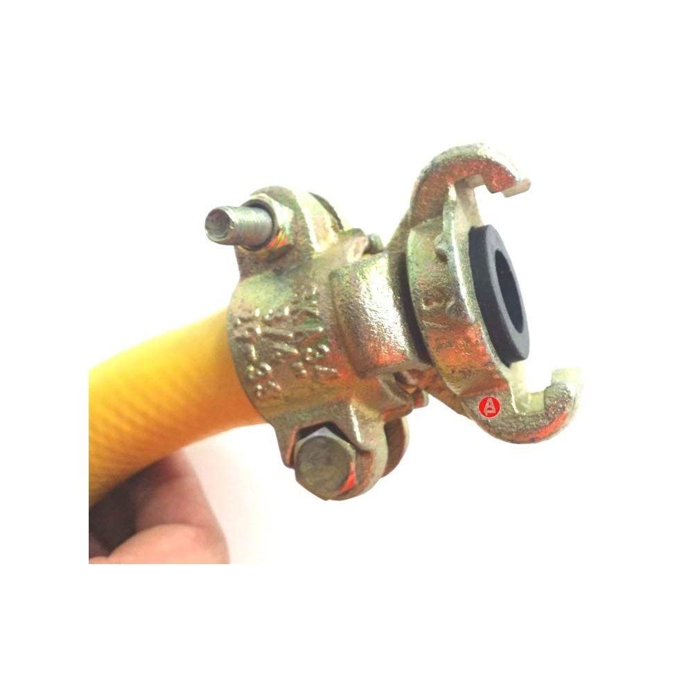 Compressor Hose Tail 1/2" x 4 QR Claw Coupling DX/2001333 X 4