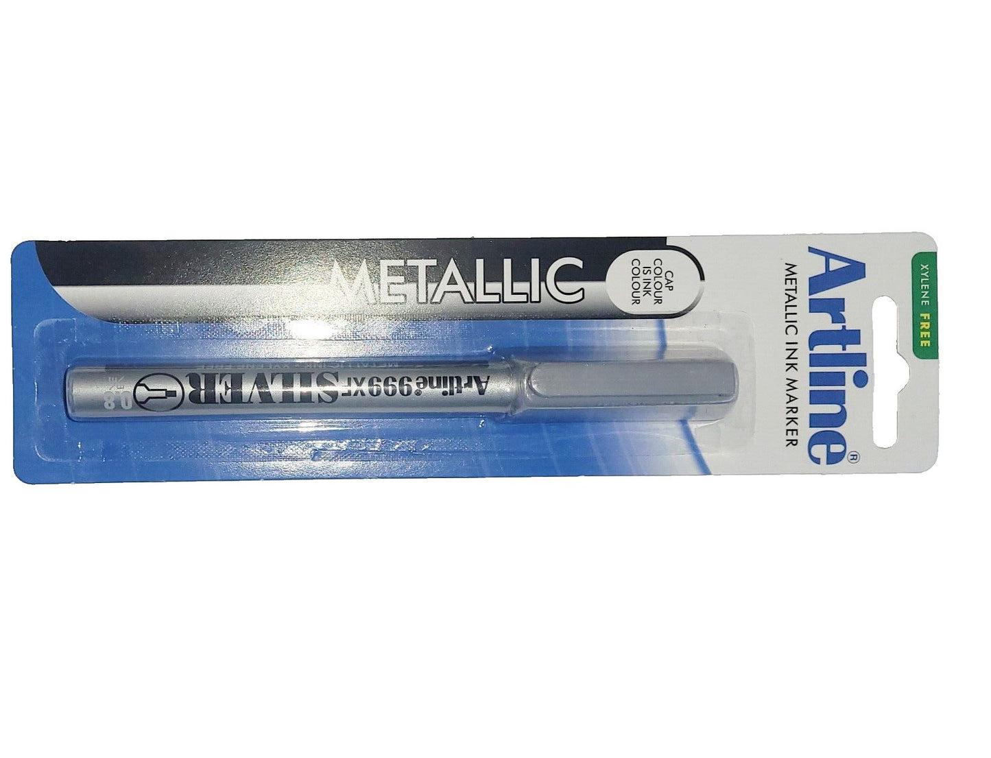 Artline 999XF Extra Fine Silver Metallic Paint Marker Pen  0.8mm