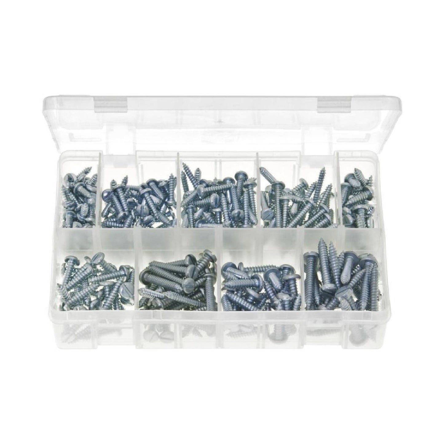 Genuine 1x 300 Piece Assorted Self-Tappers Pan Slot Large Sizes Set - Part Nu.